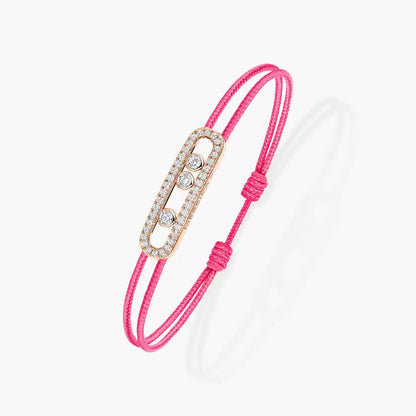 [Loran]CARE(S) PAVÉ CORD BRACELET