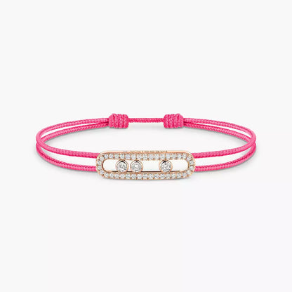 [Loran]CARE(S) PAVÉ CORD BRACELET