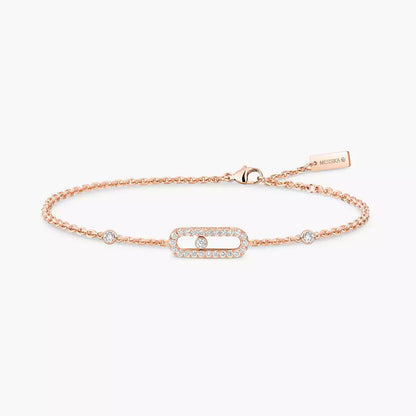 [Loran]MOVE UNO DIAMOND BRACELET