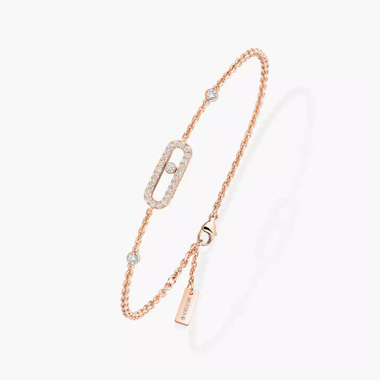 [Loran]MOVE UNO DIAMOND BRACELET