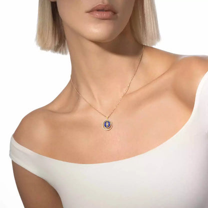 [Loran]LUCKY MOVE DIAMOND NECKLACE