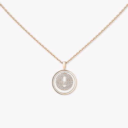 [Loran]LUCKY MOVE FULL PAVÉ DIAMOND NECKLACE