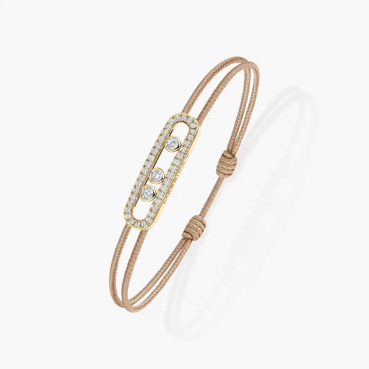 [Loran]CARE(S) PAVÉ CORD BRACELET
