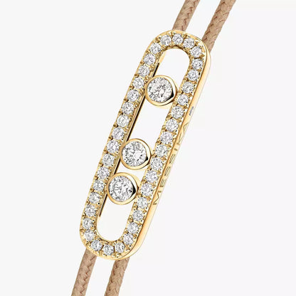 [Loran]CARE(S) PAVÉ CORD BRACELET