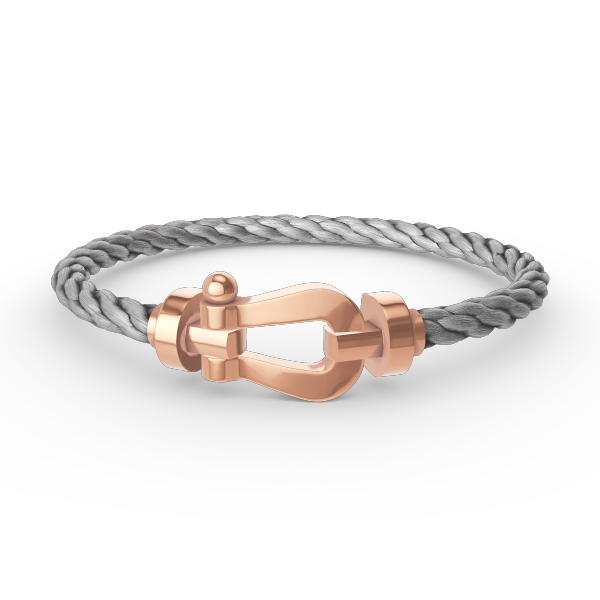 [Loran]FORCE LARGE HORSESHOE BRACELET - ROSE GOLD