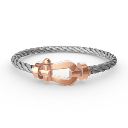 [Loran]FORCE LARGE HORSESHOE BRACELET - ROSE GOLD