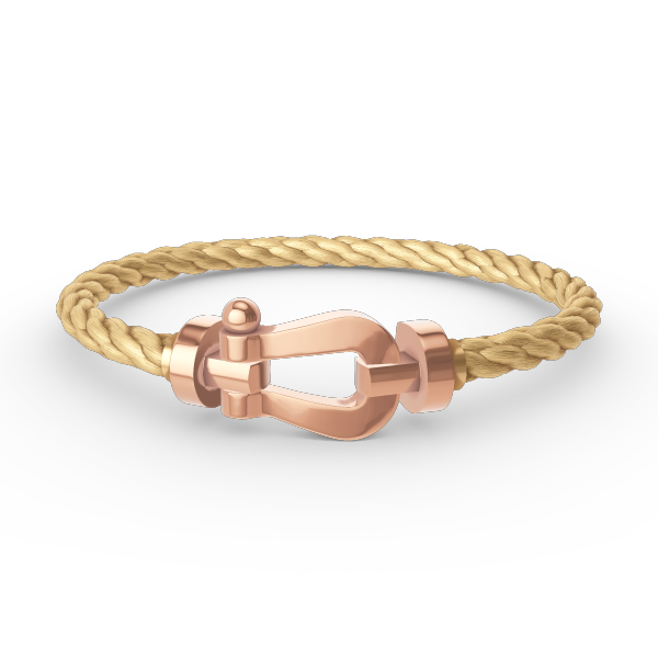 [Loran]FORCE LARGE HORSESHOE BRACELET - ROSE GOLD