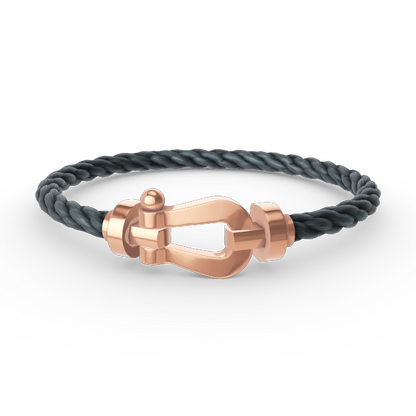 [Loran]FORCE LARGE HORSESHOE BRACELET - ROSE GOLD