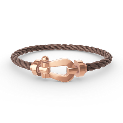 [Loran]FORCE LARGE HORSESHOE BRACELET - ROSE GOLD