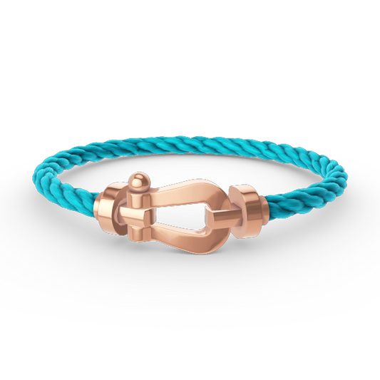 [Loran]FORCE LARGE HORSESHOE BRACELET - ROSE GOLD