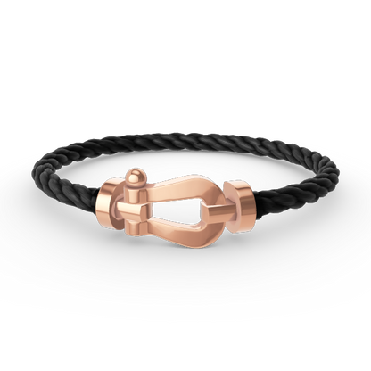 [Loran]FORCE LARGE HORSESHOE BRACELET - ROSE GOLD