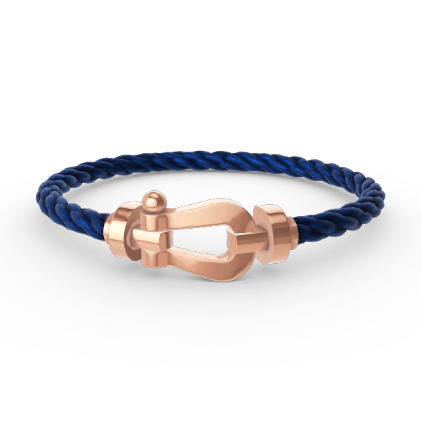 [Loran]FORCE LARGE HORSESHOE BRACELET - ROSE GOLD