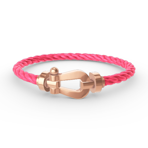 [Loran]FORCE LARGE HORSESHOE BRACELET - ROSE GOLD