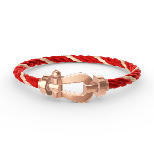 [Loran]FORCE LARGE HORSESHOE BRACELET - ROSE GOLD