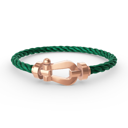 [Loran]FORCE LARGE HORSESHOE BRACELET - ROSE GOLD