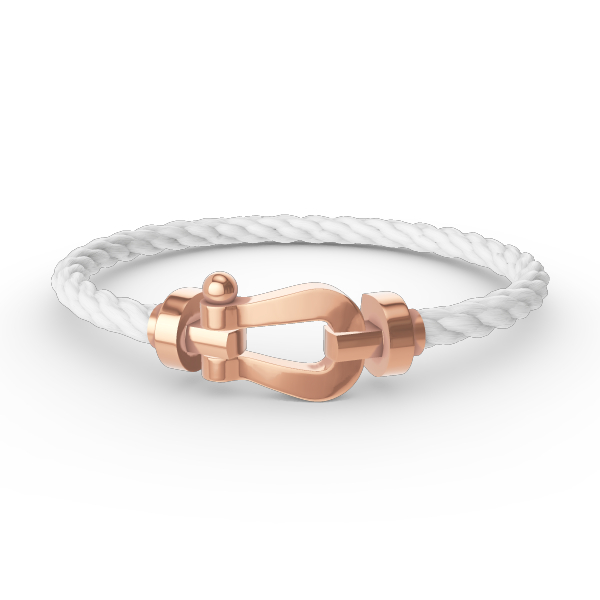 [Loran]FORCE LARGE HORSESHOE BRACELET - ROSE GOLD