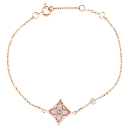 [Loran]STAR 1 DIAMOND ROSE GOLD BRACELET