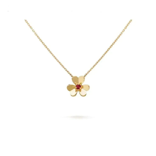 [Loran]FRIVOLE FLORAL CHARM NECKLACE