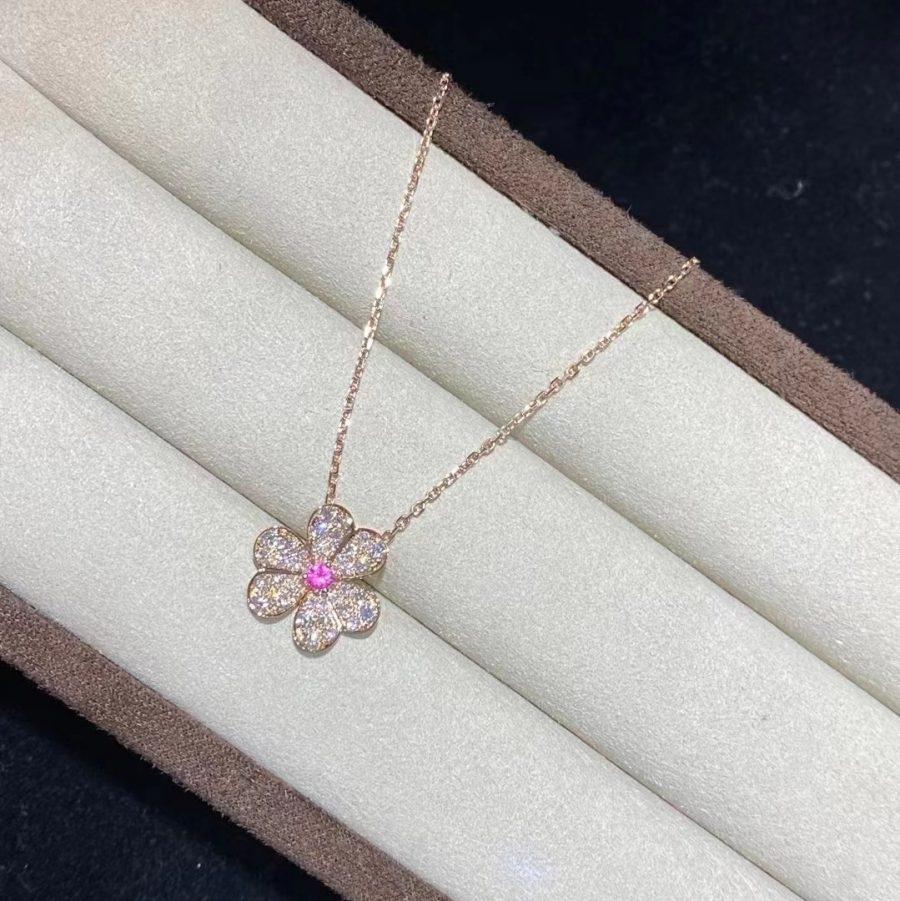 [Loran]PAVÉ DIAMOND BUTTERFLY CHARM NECKLACE