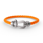 [Loran]FORCE LARGE HORSESHOE BRACELET - WHITE GOLD