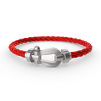 [Loran]FORCE LARGE HORSESHOE BRACELET - WHITE GOLD
