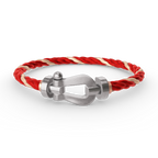 [Loran]FORCE LARGE HORSESHOE BRACELET - WHITE GOLD